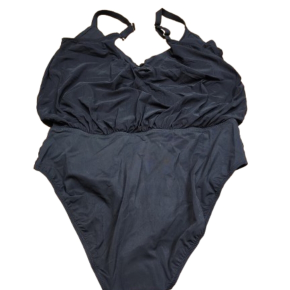 NWT Gottex Women’s Blousan One-piece Swimsuit - Size 16 - Picture 2 of 8